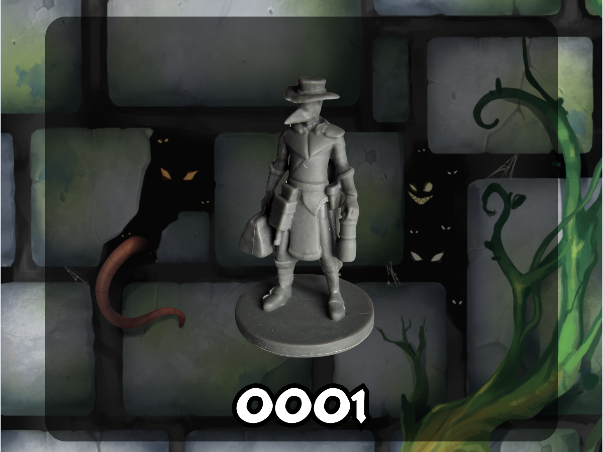 Wildspire Miniatures: Townsfolk - Plague Doctor