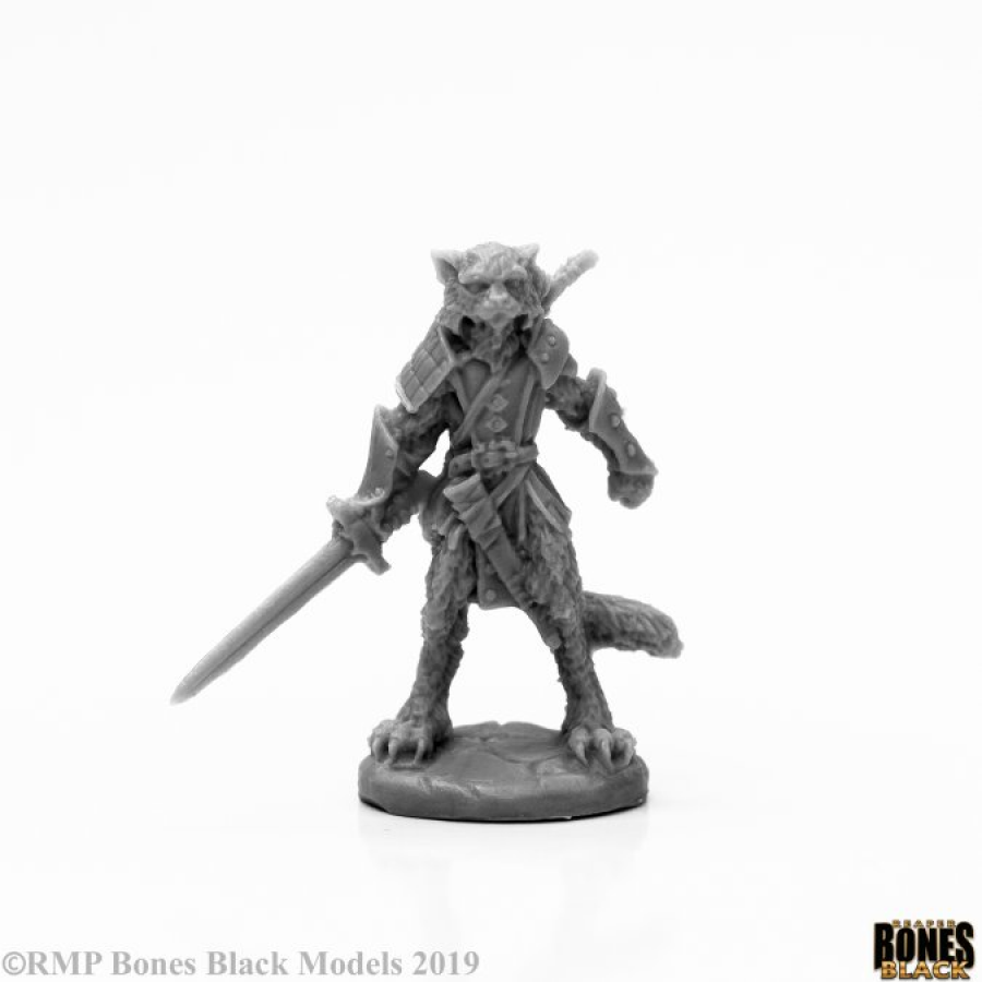 Bones Black: Mal, Catfolk Warrior 44117