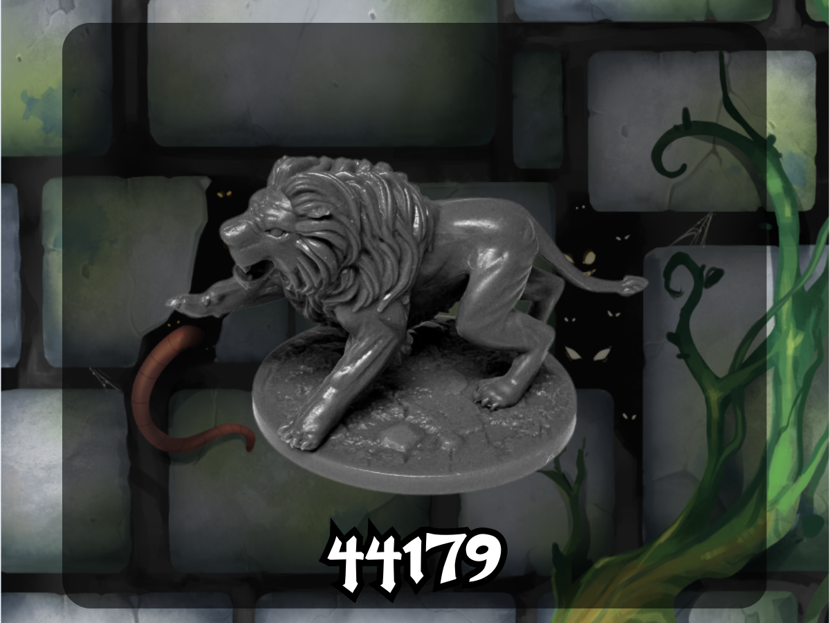 Bones Black: Nemean Lion 44179