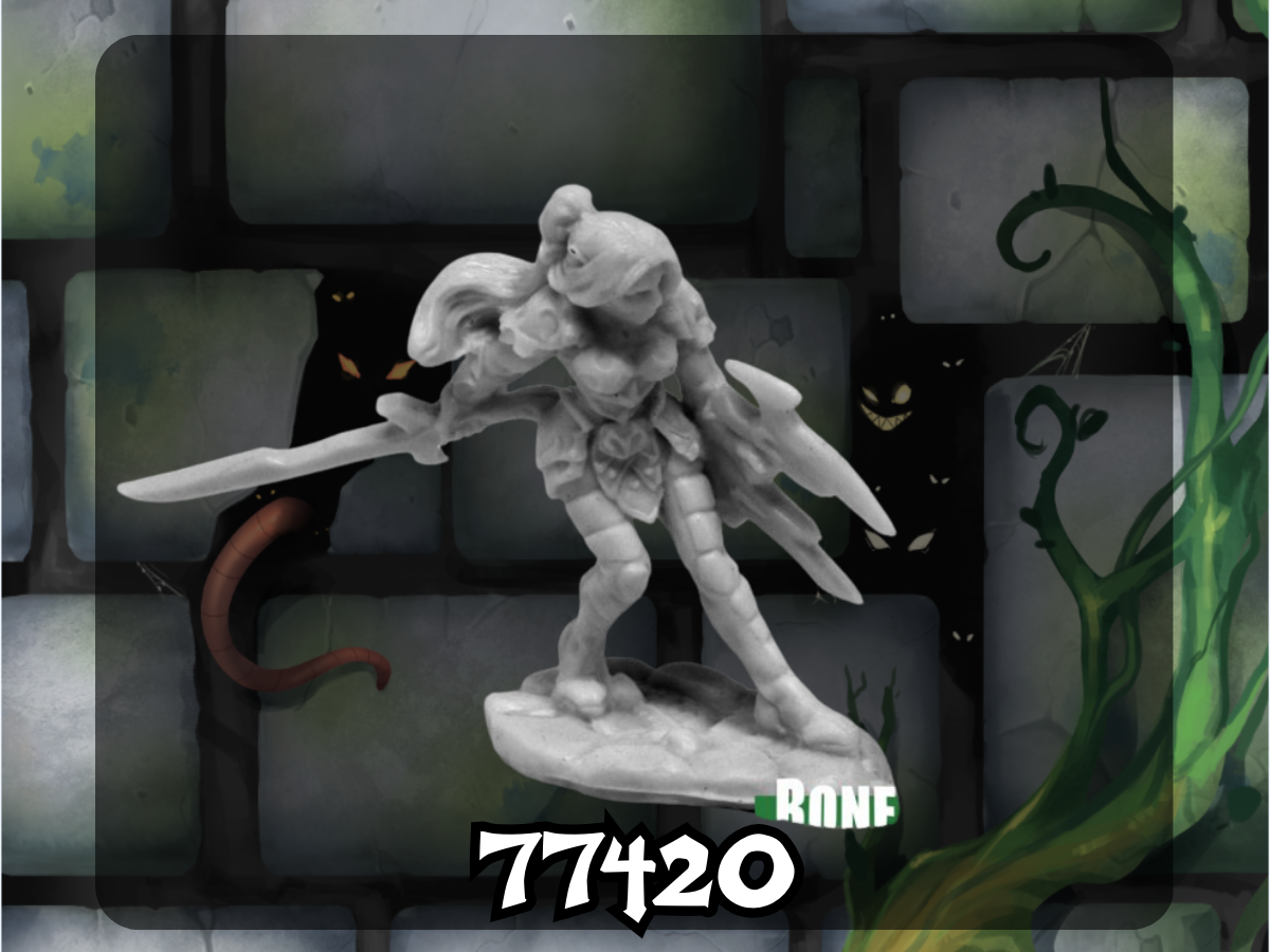 Dark Heaven Bones: Audine, Dark Elf Warrior 77420