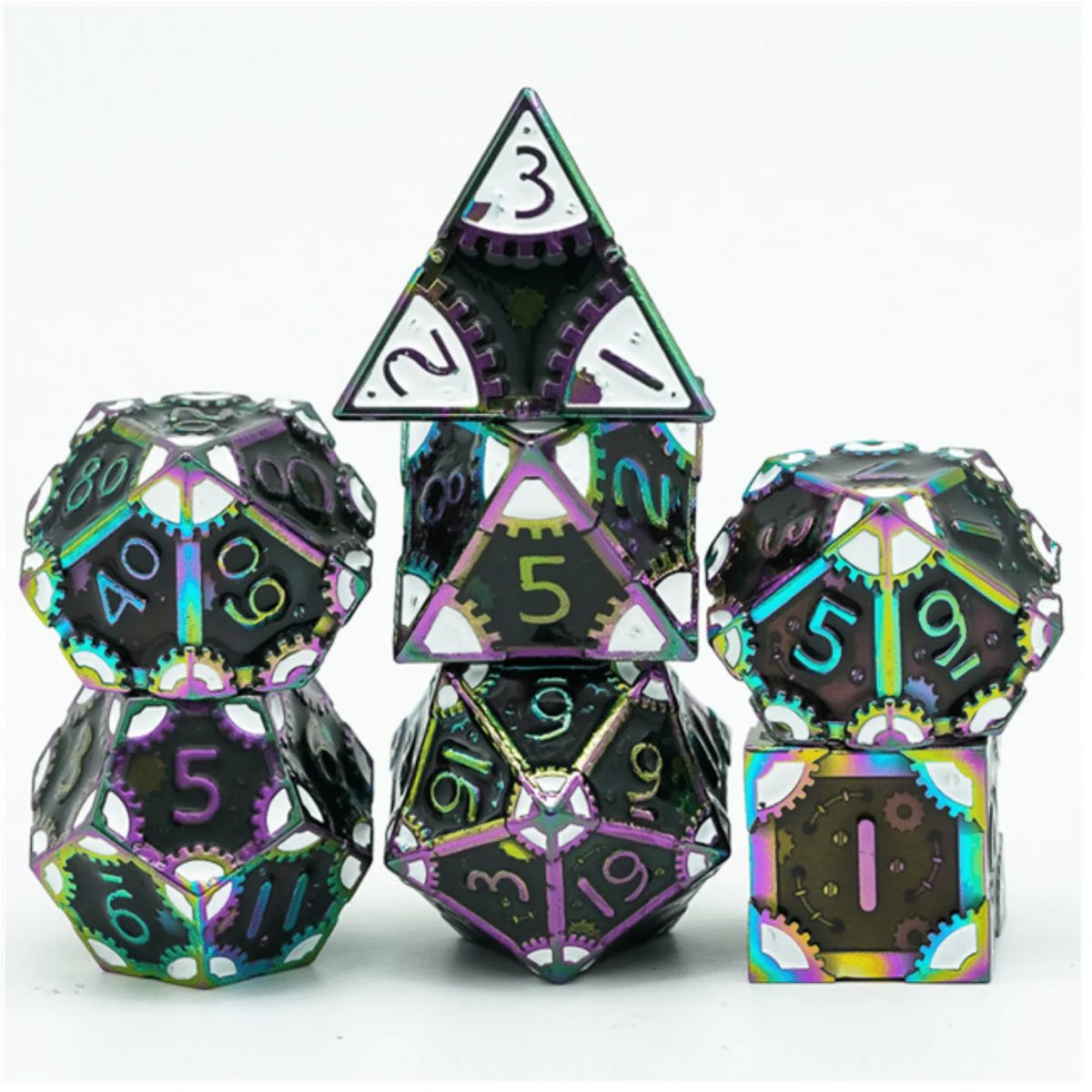 Foam Brain Dice: Steampunk Dark Lord