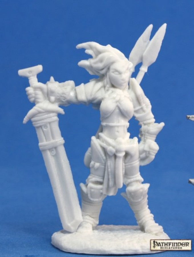 Pathfinder Bones: Amiril, Iconic Barbrian 89005