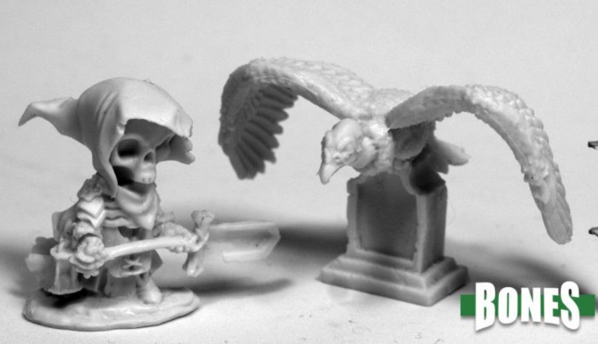 Dark Heaven Bones:  Mr. Bones & Buzzy 77485