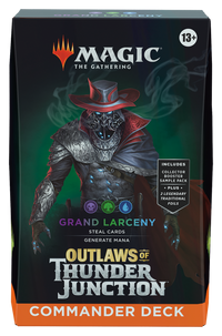 Outlaws of Thunder Junction Commander Deck - Grand Larceny (U/B/G)