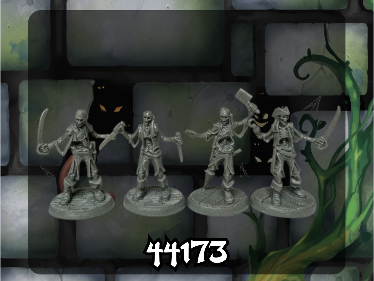 Bones Black: Skeletal Pirates: Boarding Party 44173