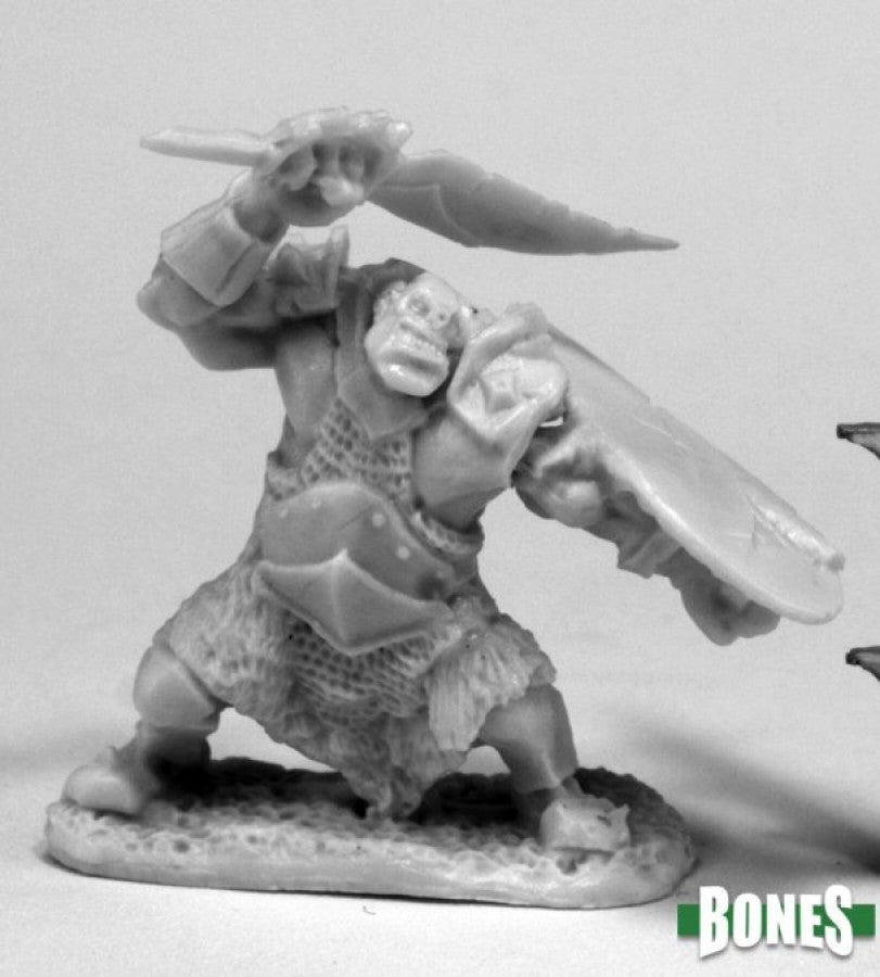 Bones: Orc Slicer (Scimitar & Shield) 77432