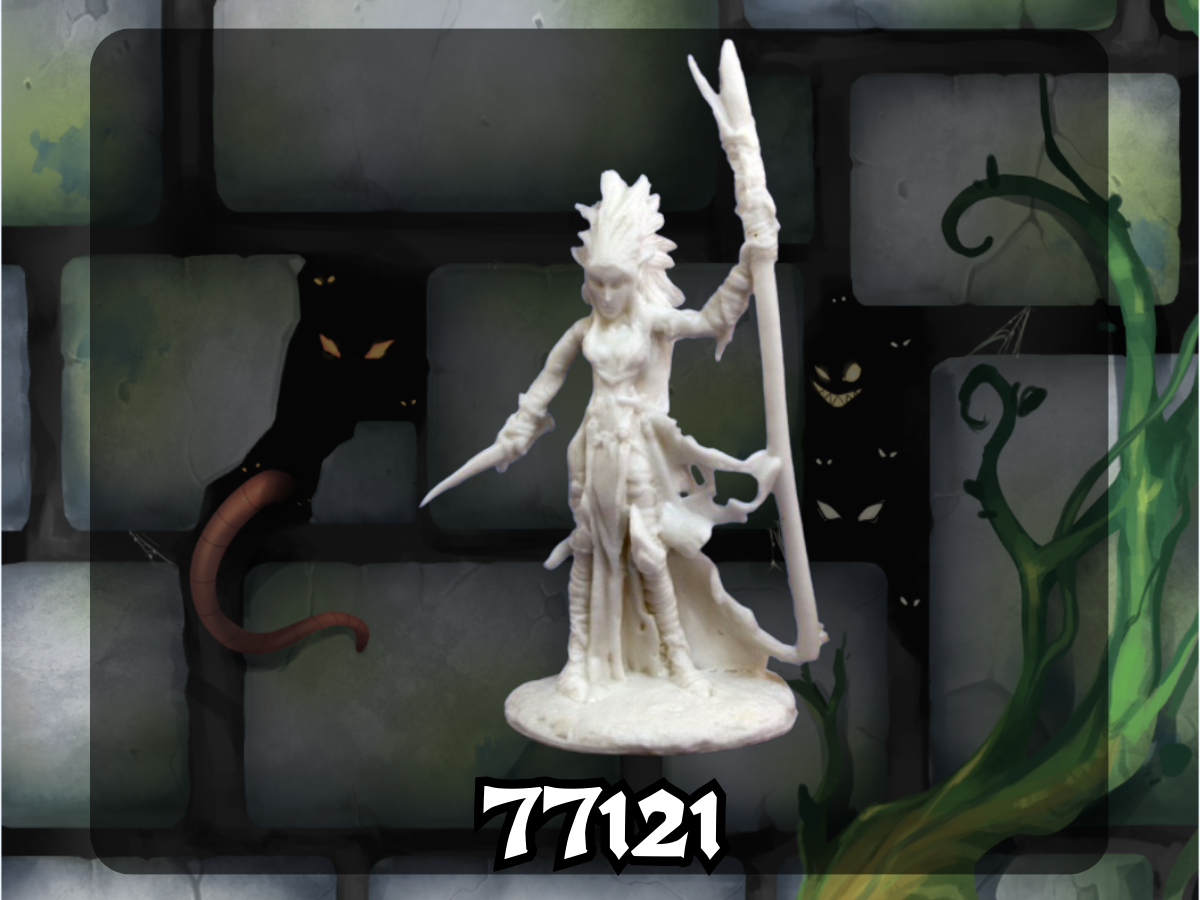 Bones: Liela, Dark Elf Wizard 77121