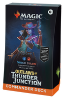 Outlaws of Thunder Junction Commander Deck - Quick Draw (U/R)