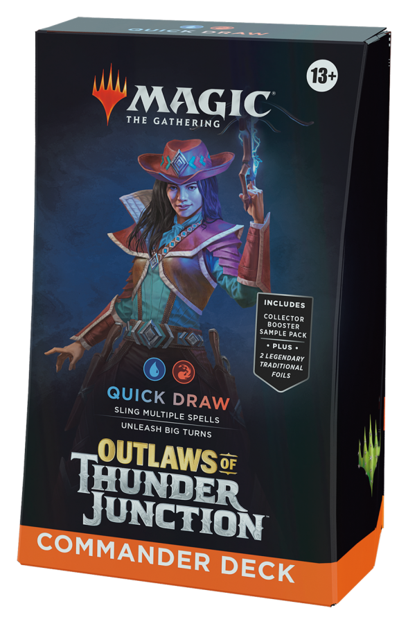 Outlaws of Thunder Junction Commander Deck - Quick Draw (U/R)