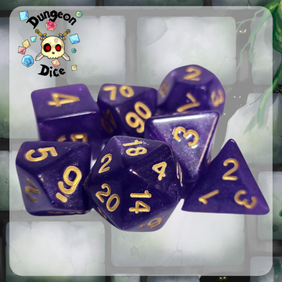 Dungeon Dice Acrylic: Royal Jelly