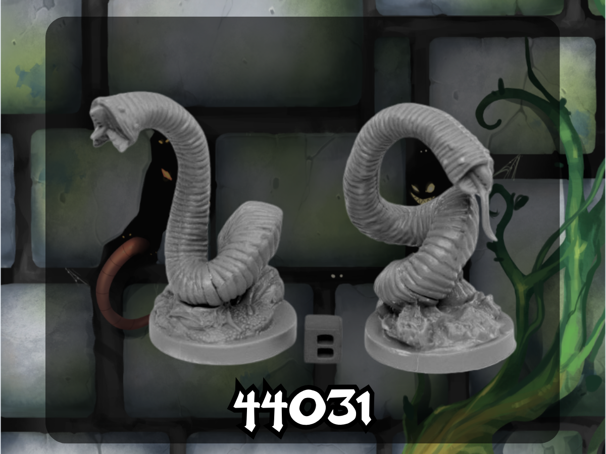 Bones Black: Giant Leeches 44031