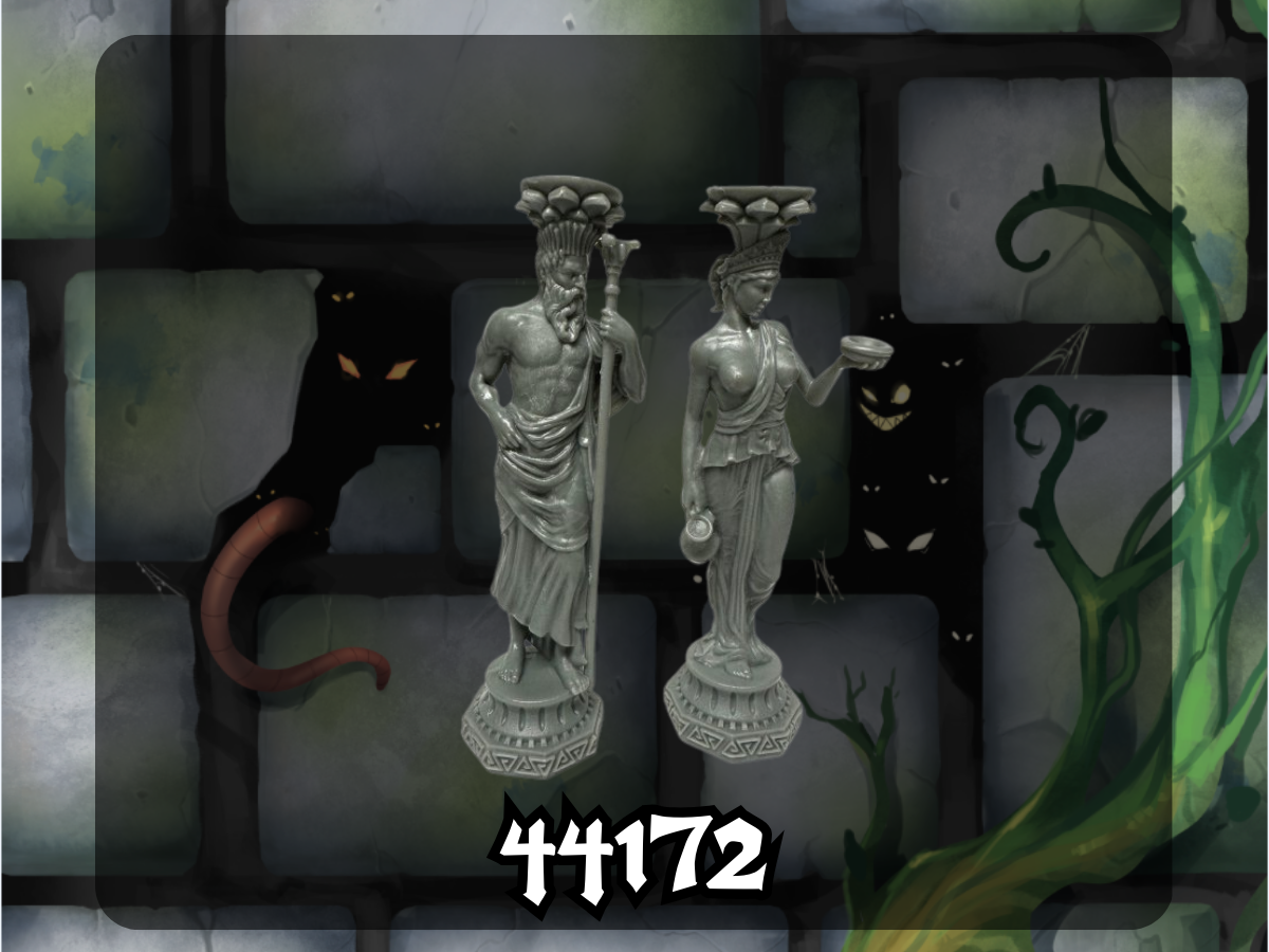 Bones Black: Greek Pillars 44172