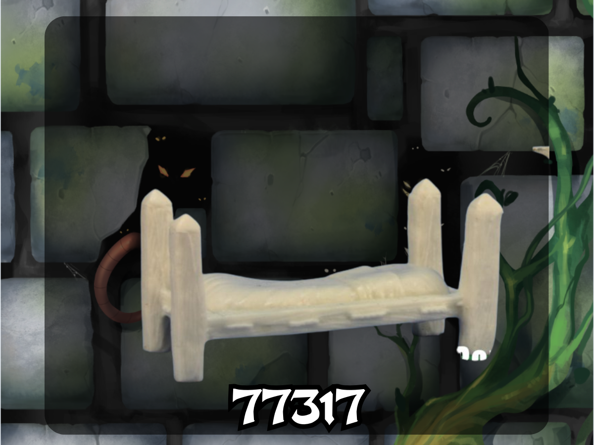 Dark Heaven Bones: Bed