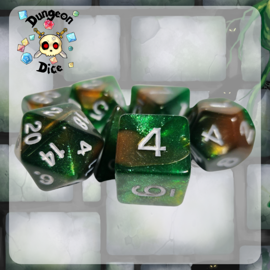 Dungeon Dice Acrylic: Druid's Cove