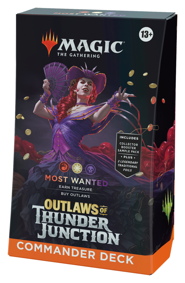 Outlaws of Thunder Junction Commander Deck - Most Wanted (W/B/R)