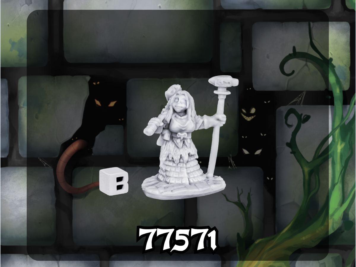 Dark Heaven Bones: Dwarf Forge Priestess 77571