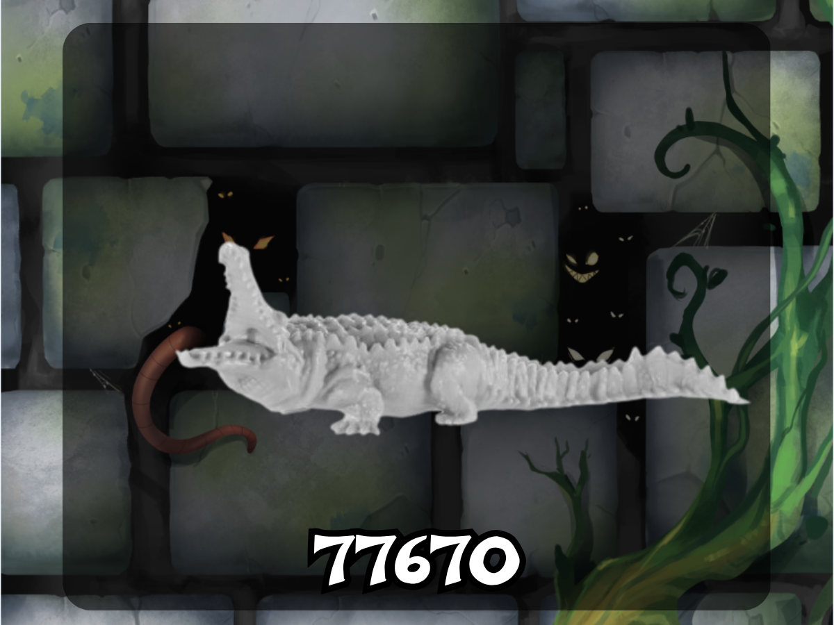 Bones: Dire Crocodile 77670