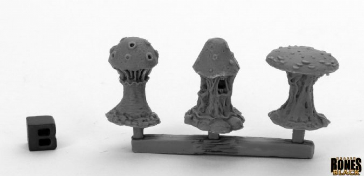 Bones Black: Shrieking Fungus 44045