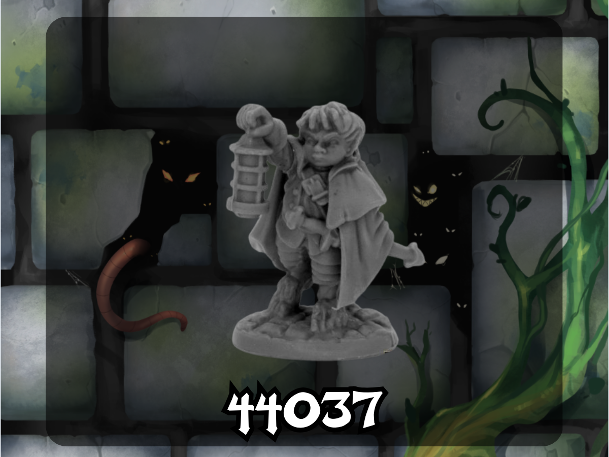 Bones Black: Bergamot, Halfling Scout 44037