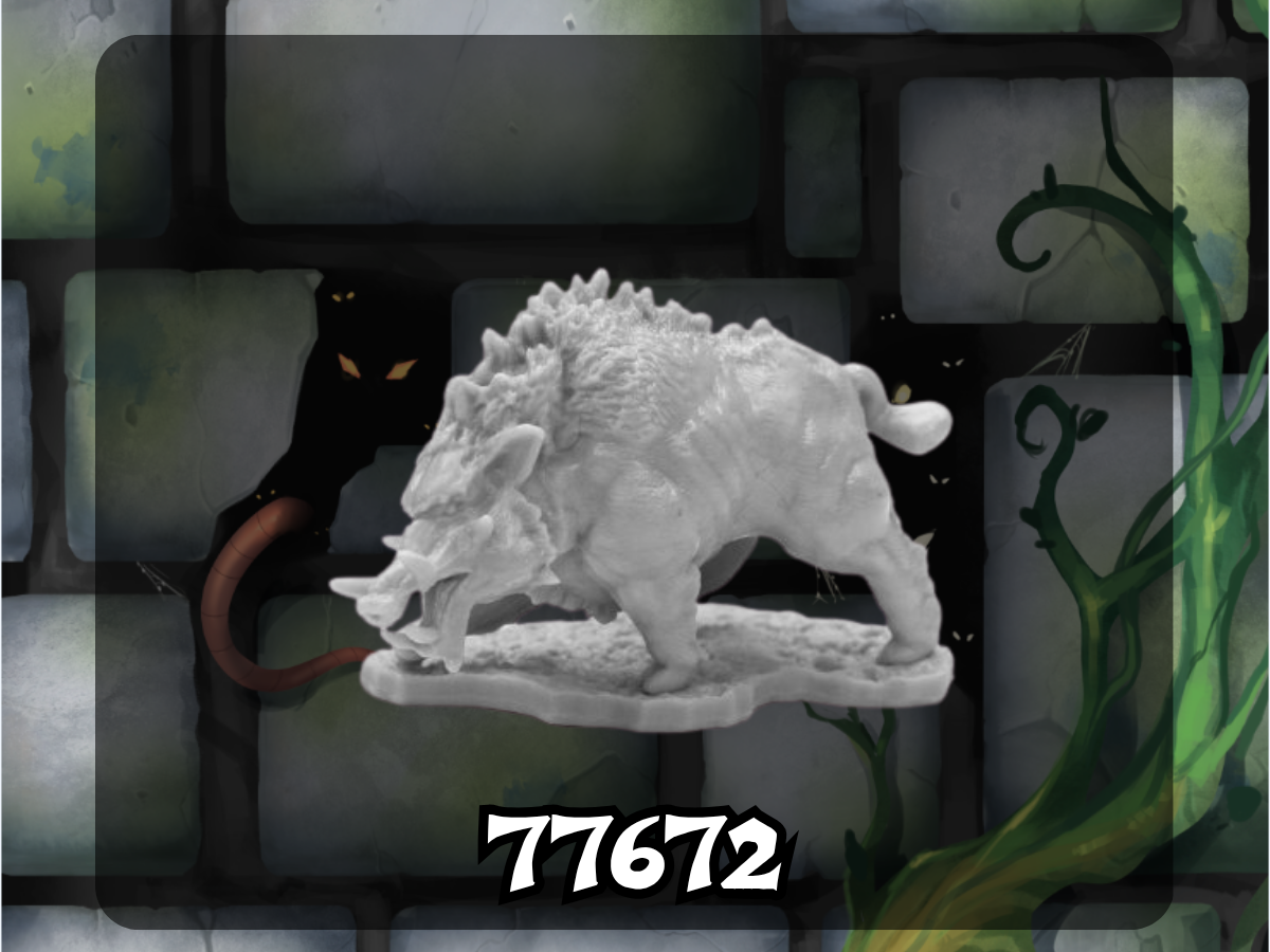 Bones: Dire Boar 77672